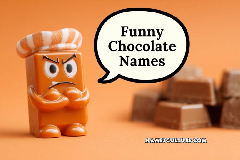 funny chocolate names