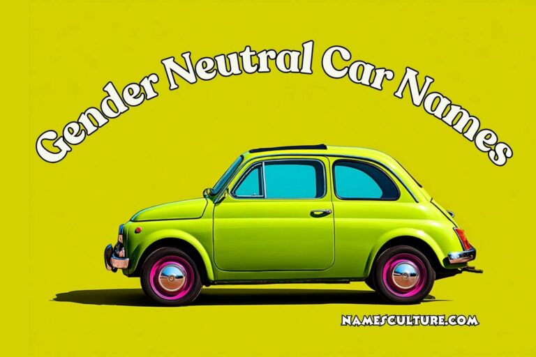 gender neutral car names