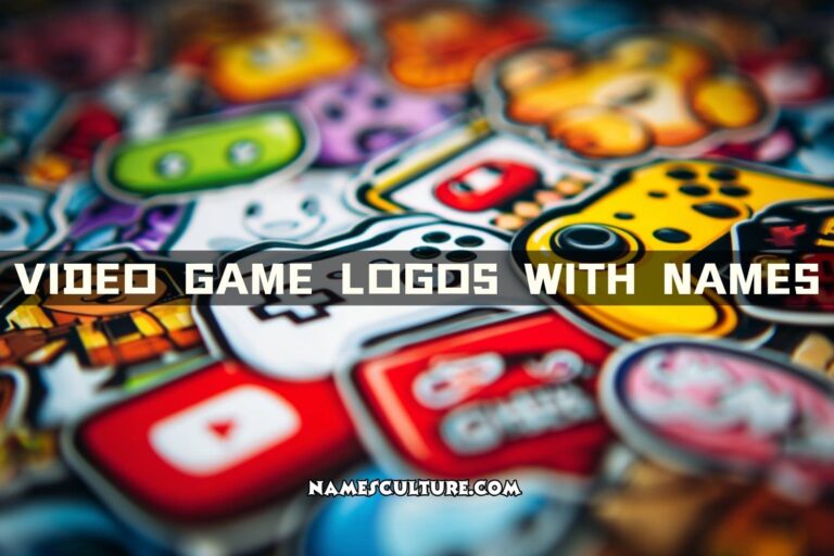 video game logos with names
